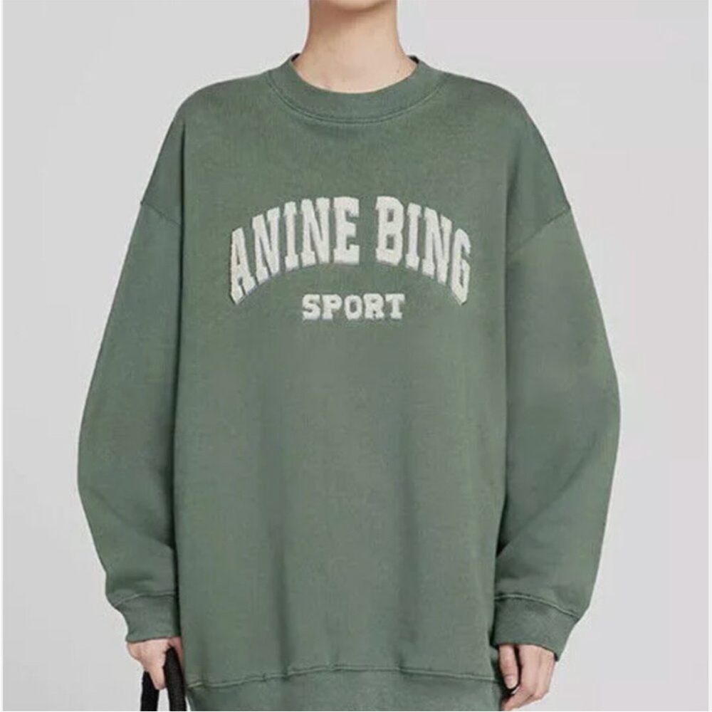 anine bing sport sweatshirt